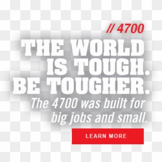 The 4700 Was Built For Big Jobs And Small - Clock Clipart