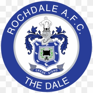 Rochdale Afc Logopedia The Logo And Branding Site - Rochdale Afc Logo Png Clipart