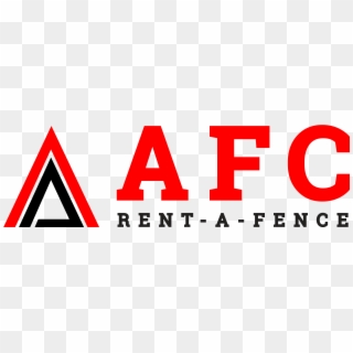 Afc Rent A Fence - Sign Clipart