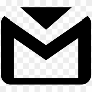 Computer Icons, Gmail, Email, Black, Black And White - Emblem Clipart