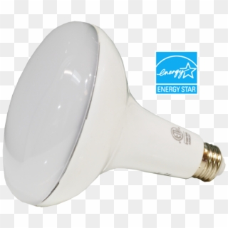 This Warm White Dimmable Br40 Led Light Bulb Gives - Energy Star Clipart