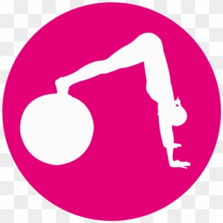 Fitness Icon Png - Pink Fitness Icon Clipart