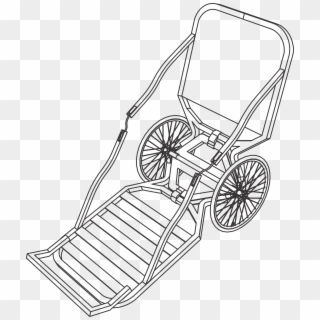 This Free Icons Png Design Of Tree Stand Cart Combination - Line Art Clipart
