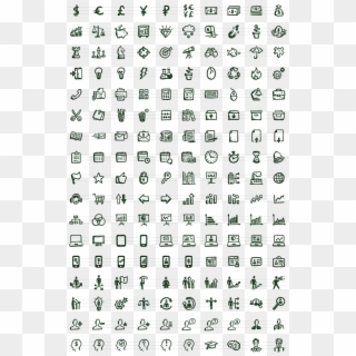 Busy Icons Free 36 Free Hand-drawn Icons - Business Icon Pack Png Clipart
