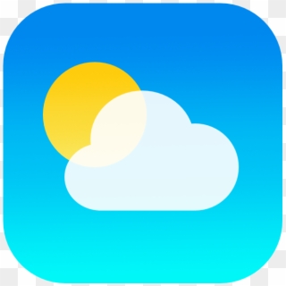 8 Ios 7 Weather Icon Images App Iphone - Ios 11 Weather Icon Png Clipart