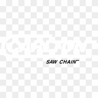 Carlton Saw Chain Logo Black And White - Parallel Clipart
