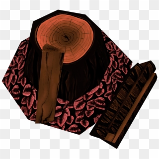 3d Tree Stump Model Created For Part Of A Battle Arena - Wood Clipart