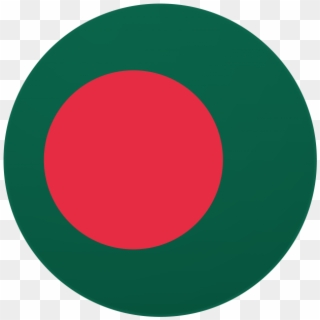 Bangladesh Flag Icon - Circle Clipart