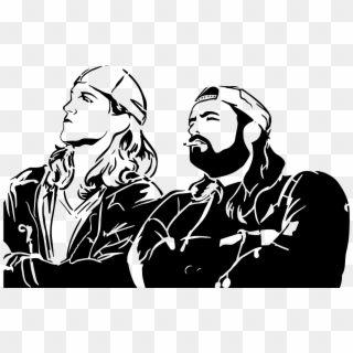 [o] "snoochie Boochies" - Jay And Silent Bob Drawing Clipart