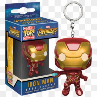Accessories - Iron Man Funko Pop Keychain Clipart