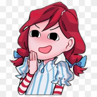 • - Anime Wendy's Mascot Clipart