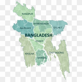 Asia Nepal Map Lovely Map Of The Administrative Divisions - Bangladesh Map Png Clipart