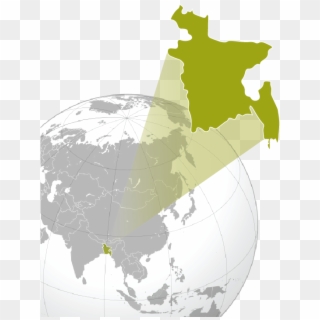 Bangladesh - Map Asia Png Clipart