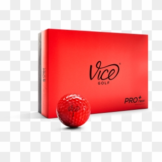 Vice Pro Plus Red - Vice Pro Plus Golf Balls Clipart