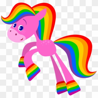 Rainbow Horse Dvd - Baby First Tv Characters Rainbow Horse Clipart