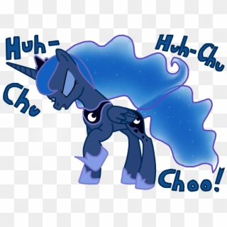 Cho Choe Derpy Hooves Princess Luna Pony Blue Mammal - Sneeze My Little Pony Clipart