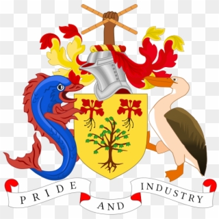 More Information About Barbados - Barbados National Coat Of Arms Clipart