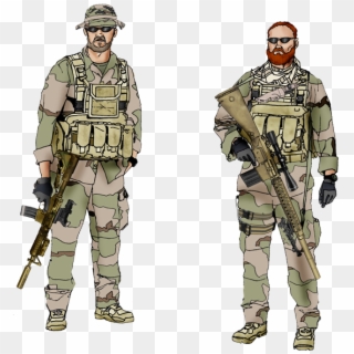 Tenue Airsoft - Soldier Clipart