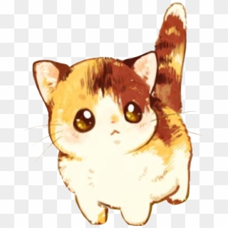 #kitty #cat #kitten #chibi #animal #cute #tabby #cutecat - Kitten Chibi Cute Clipart