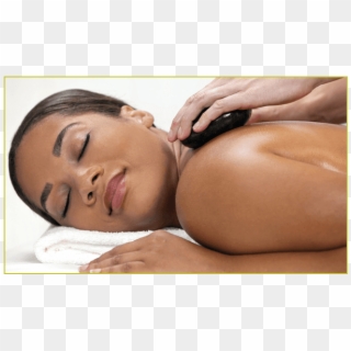 Beautiful Lady Enjoying The Body Massage - Sleep Clipart