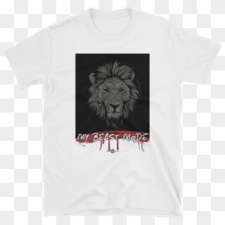 “lion My Beast Mode” Short Sleeve Unisex T Shirt Babyboomr - Masai Lion Clipart