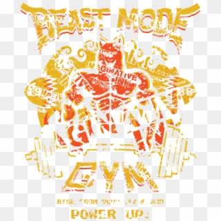 Beast Mode Gym1 - Illustration Clipart