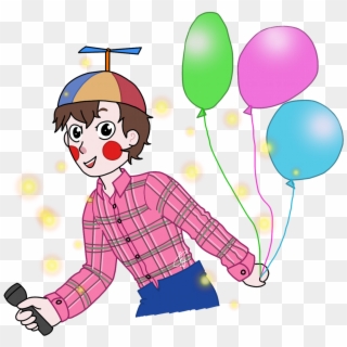 Our Balloon Boy Is An Awesome Balloon Boy~♪ He Reigns - Cartoon Clipart