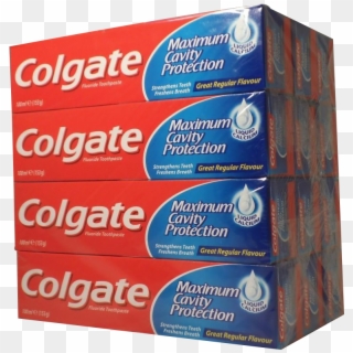 Colgate Toothpaste - Packaging And Labeling Clipart