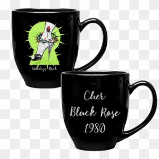 Black Rose Mug - Mug Clipart