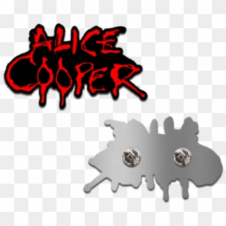 Enamel Logo Pin - Alice Cooper Patch Clipart