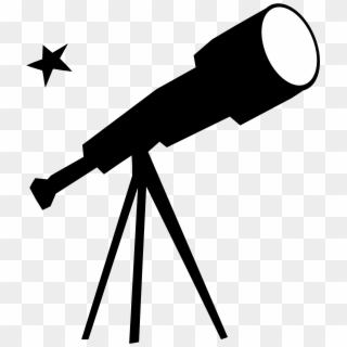 Icons Png Free Downloads - Transparent Telescope Clipart
