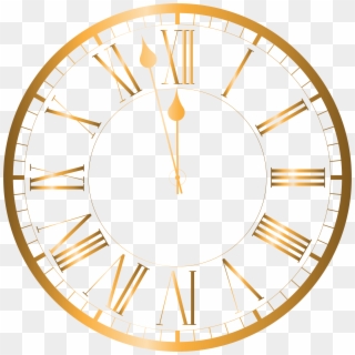 New Year - Clock 7 00 Pm Clipart
