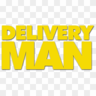 Delivery Man - Orange Clipart