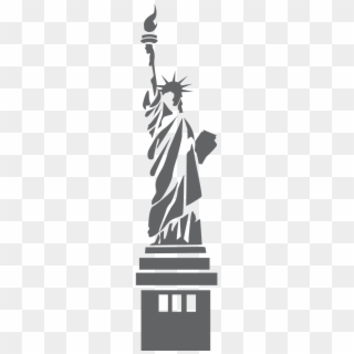 Statue Liberty Lady - Statue Of Liberty Vector Png Clipart
