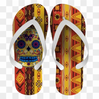 Caveira Mexicana Png - Flip-flops Clipart