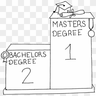 Is A Bachelor's Degree Enough Or Only The First Step - Illustration Clipart