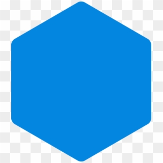 Europe Programme - Blue Hexagon Transparent Clipart