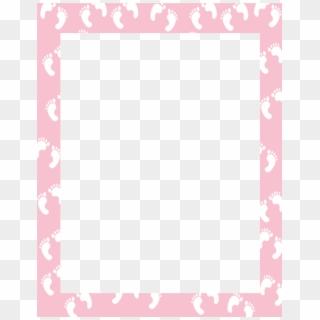 Baby Pattern - Picture Frame Clipart