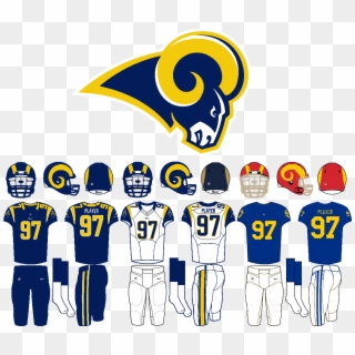 Indianapolis Season Nfl Rams Angeles Los 2018 Clipart - Los Angeles Rams - Png Download