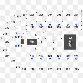 Eastern Ky Expo Seating Chart