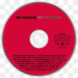 Reo Speedwagon The Essential Reo Speedwagon Cd Disc - Circle Clipart