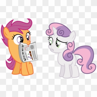 Pony Sweetie Belle Scootaloo Rainbow Dash Pink Cartoon - Sweetie Belle And Rarity Clipart