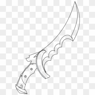 Throwing Knife Weapon Sword Blade - Throwing Knife Drawing Clipart