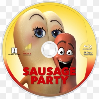 Sausage Party Bluray Disc Image - End Of Sausage Party Clipart