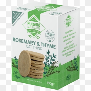 Rosemary & Thyme Oat Thins Are A Flavour Duet In A - Oat Clipart
