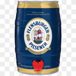 Flensburger Pilsener German Beer Keg 5000 Ml / 500 - Flensburger Brauerei Clipart
