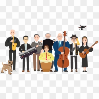 Playing In Motivf's Jazz Ensemble Are Some Of My Strongest - Musical Ensemble Clipart