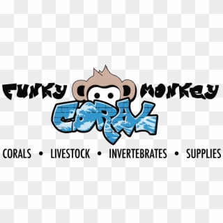 Funky Monkey Coral Clipart