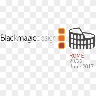 Rome 20 22 June - Blackmagic Design Clipart