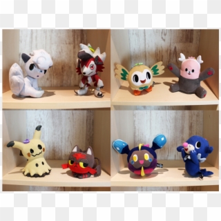 New *pokecen* Sun & Moon Pokemon Time ~ Mascot Plush - Figurine Clipart